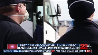 First case of coronavirus in San Diego