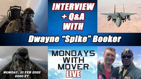 Interview with "Spike" Booker *LIVE* 8PM ET 2-21-22