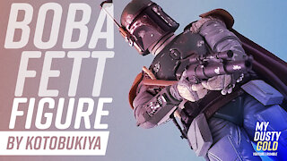 Boba Fett Statue: Kotobukiya Star Wars: Empire Strikes Back (Cloud City Version) ArtFX+