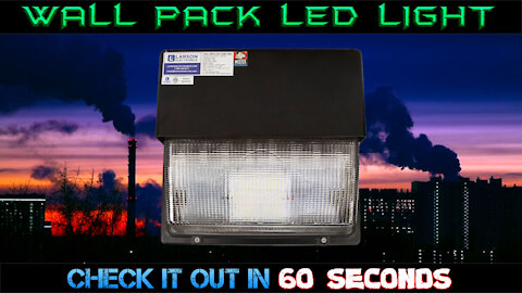LED Wall Pack Flood Light for Hazardous Locations - 6,300 Lumens - Class 1 Division 2