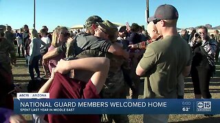 National Guard members welcomed home