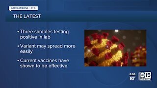 Health officials: Brazilian variant of COVID-19 detected in Arizona