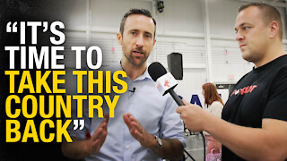 Derek Sloan explains why he chose to run in Alberta, not Ontario