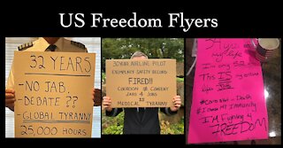 Freedom Flyers: Airline Industry Workers Fired for Refusing COVID-19 Shot Fight Back