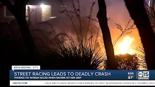 Street racing leads to deadly crash in Phoenix