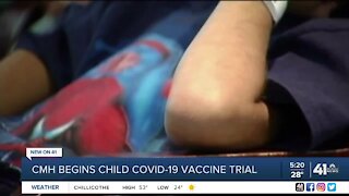 CMH begins child COVID-19 vaccine trial