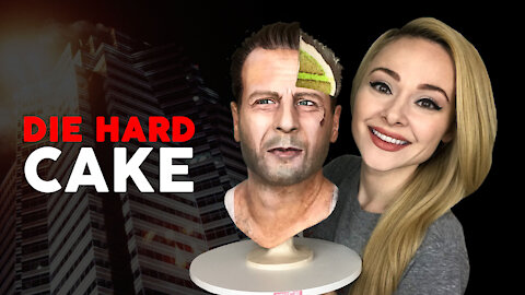 The Most EPIC Christmas Cake EVER | DIE HARD CAKE