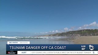 Tsunami danger lurking off San Diego coast