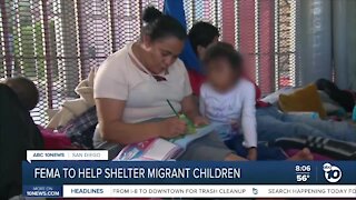FEMA to help shelter migrant children