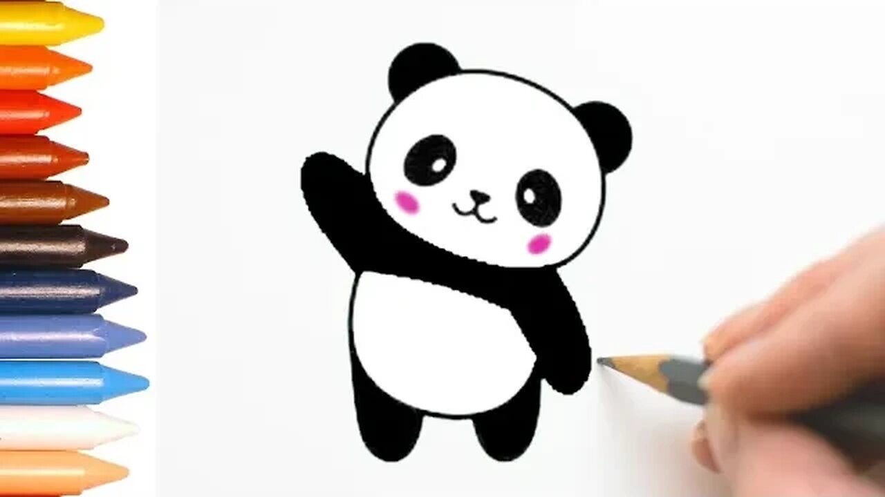 Como Desenhar Panda Kawaii Passo A Passo FÁcil 