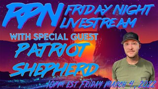 Patriot Shepherd Tonight on Friday Night Livestream