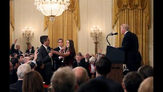 President Trump clashes with CNN Jim Acosta at White House 2018
