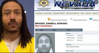 Darrell Brooks registered sex offender in Nevada.