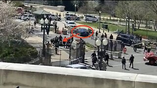 BREAKING: Chaos Erupts As Car RAMS Into U.S. Capitol Police, Gun Shots Go Off