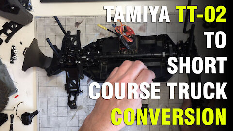 SBRC CAST (Ep7): Tamiya TT-02 to Short Course Truck Conversion! (Part 1)