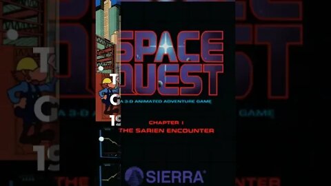 Top 10 Games of 1986 | Number 5: Space Quest: Chapter I – The Sarien Encounter #shorts