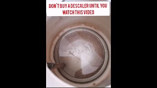 Don't buy a descaler until you watch this video