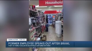 Former employee speaks out after brawl