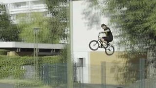 Fence ruins BMX jump