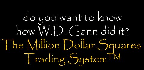 The Million Dollar Squares Trading System™
