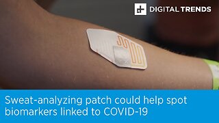 Sweat-Analyzing Patch Could Help Spot Biomarkers Linked To COVID-19