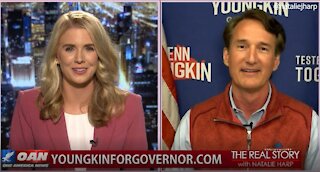 The Real Story - OANN Virginia Governors Race with Glenn Youngkin