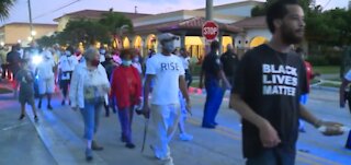 West Palm Beach neighborhood holds peace walk to spur change