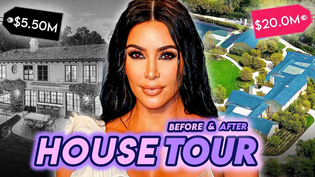 Kim Kardashian House Tour Her Hidden Hills Mansion Before And After