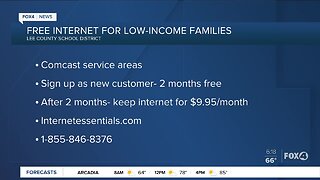 Free internet for Lee County students