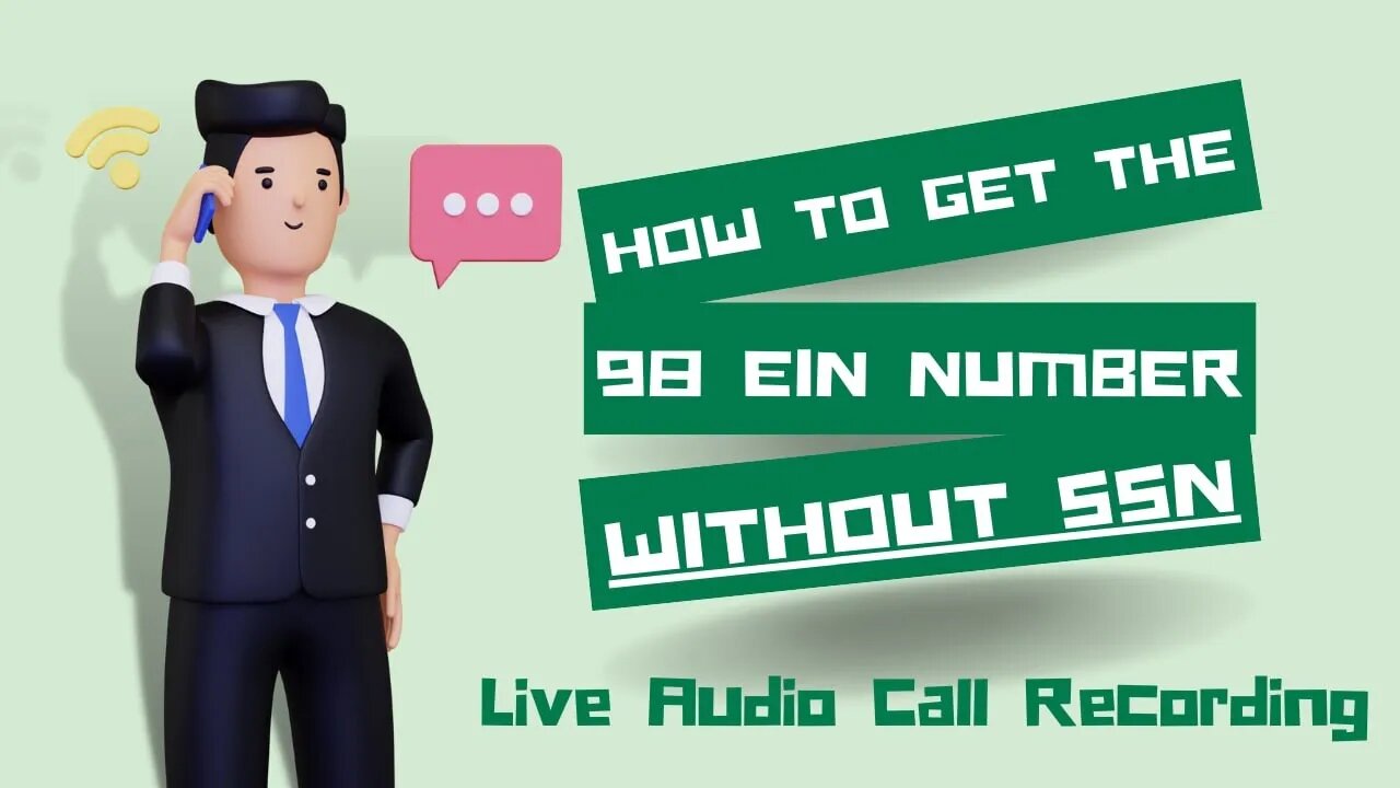 How To Get Foreign Grantor Trust 98 EIN Number Without SSN (Step By
