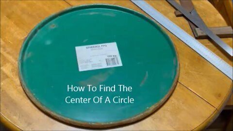 How to find a center of a circle