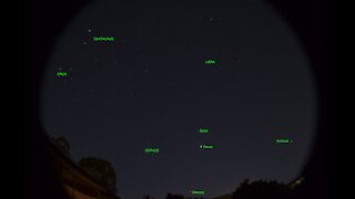 2021-09-01 Venus Elongation 08 - Virgo 1 [4K]