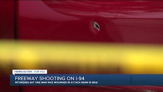 Police investigating shooting on I-94