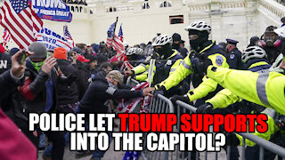Police LET Trump Supporters INTO the CAPITOL!