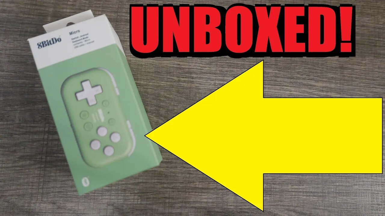 unboxing-the-green-8bitdo-micro