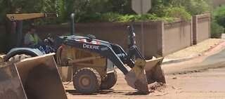 Clark County cleans up after flooding in Mountain's Edge