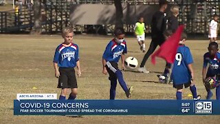 Some concerned big soccer tournaments could spread COVID-19