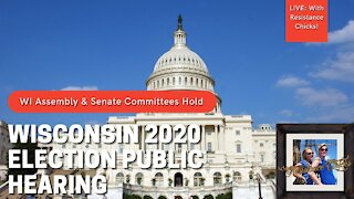 Weekly Updates +Wisconsin Hearings 2020 Election 12 11 20
