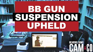 School Board Doubles Down Over Suspension of In-Home BB Gun