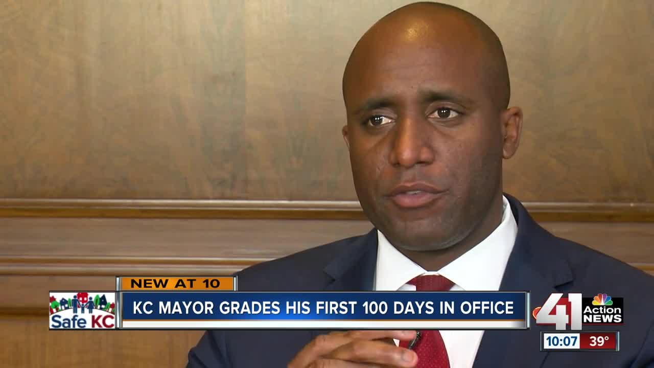KC Mayor Quinton Lucas grades his first 100 days in office