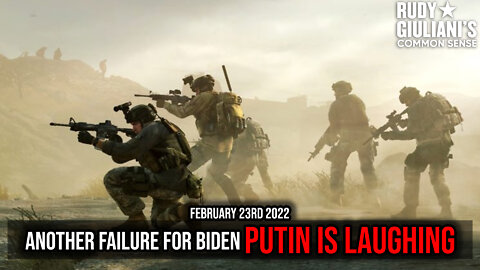 Another Failure for Biden. Putin is Laughing | Rudy Giuliani | February 23rd, 2022 | Ep 215