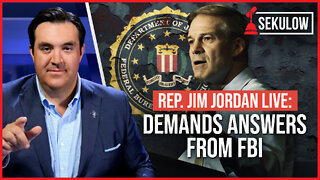Rep. Jim Jordan Live: Demands Answers from FBI