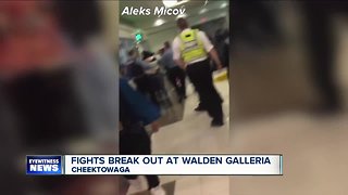 Fights break out at Walden Galleria