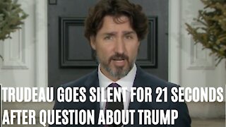 Trudeau Went Silent For 21 Whole Seconds After A Question About Trump's Bible Photo-Op