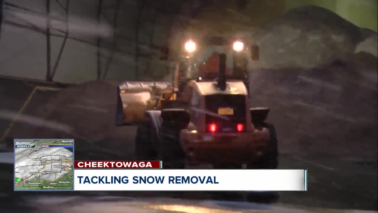 Towns tackle snow removal
