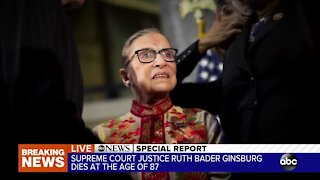 Special Report: Justice Ruth Bader Ginsburg dies at 87