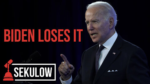 Biden Loses It