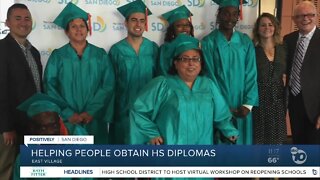 Helping people obtain HS diplomas