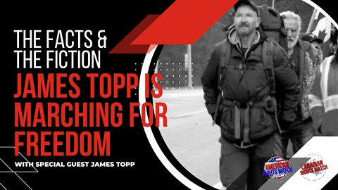 James Topp is marching across Canada to fight back