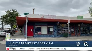 Lucky's Breakfast in North Park goes viral